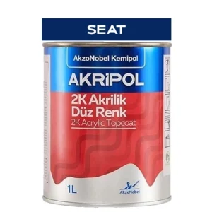 Seat LB9A Şeker Beyazı B4B Akripol 2K Akrilik Son Kat Oto Boyası
