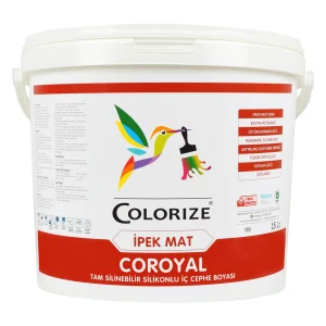 Coroyal Tam Silinebilir Silikonlu İç Cephe Boyası 15 LT COLORIZE BOYA