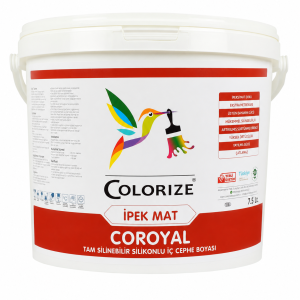Coroyal Tam Silinebilir Silikonlu İç Cephe Boyası 7.5 LT COLORIZE BOYA