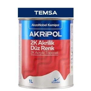 Temsa 172 B196 Canter Beyazı Akripol 2K Akrilik Son Kat Oto Boyası